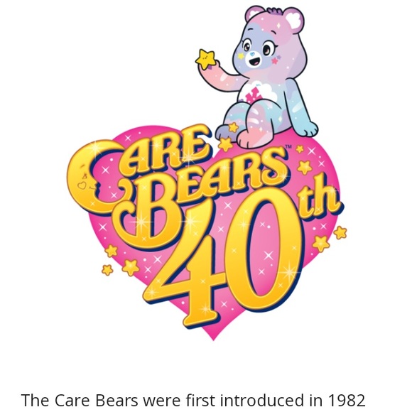 Care Bears 40th Collectors Edition Exclusive Shimmer Effect Care-A-Lot Bear NWT - Picture 7 of 12
